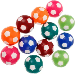 YARNOW Table Ball 12 Pack Foosball Table Balls Desk Football Parts Replacement Balls Set