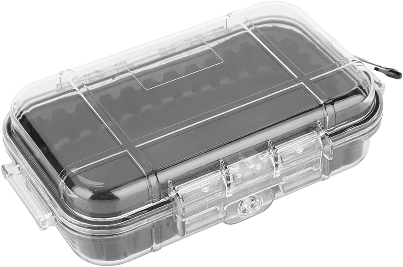 YOUTHINK Outdoor Storage Bag EDC Tool Box Airtight Storage Case Lightweight Transparent Airtight Earthquake Shockproof Outdoor Storage Box (Transparent)