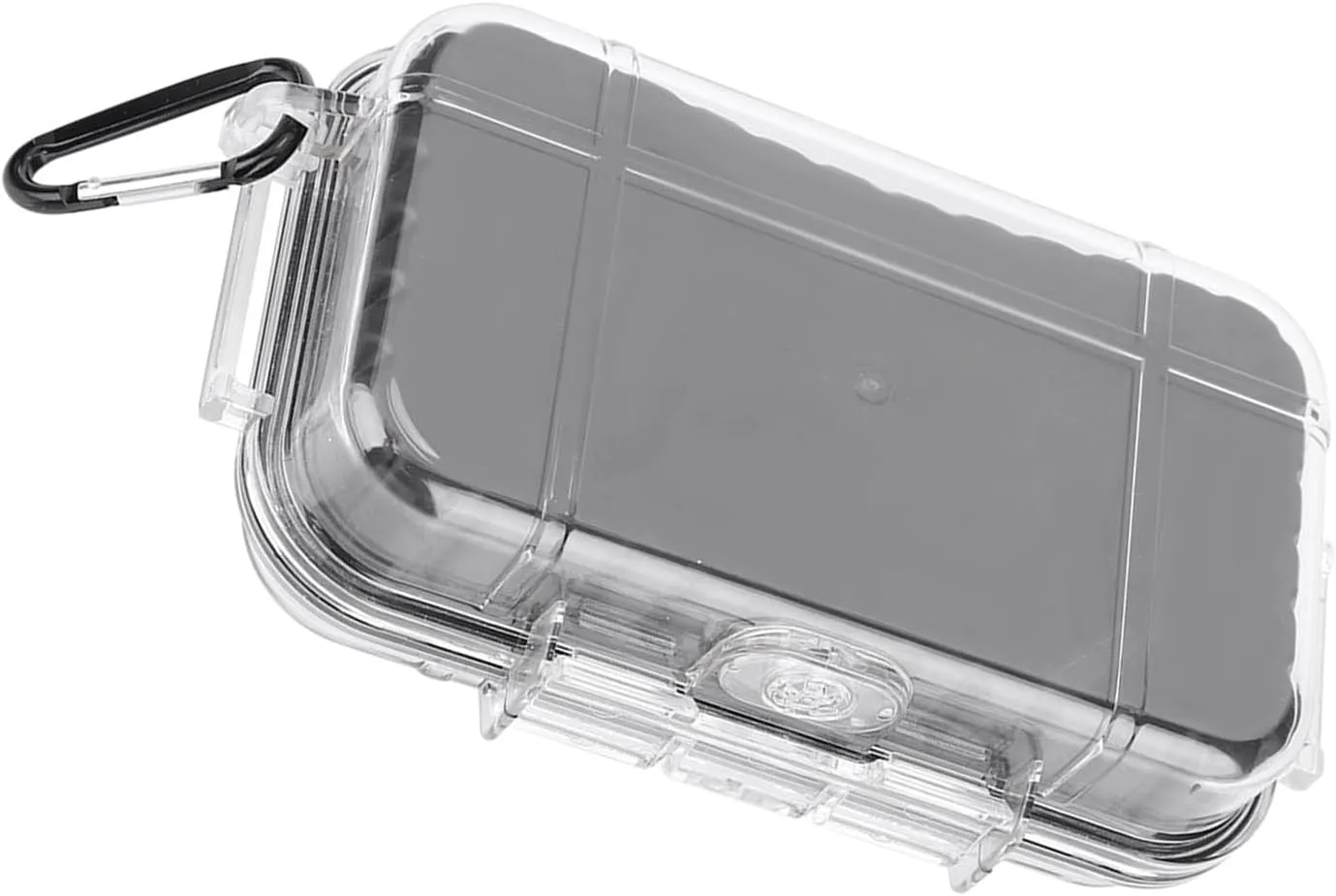 YOUTHINK Outdoor Storage Bag EDC Tool Box Airtight Storage Case Lightweight Transparent Airtight Earthquake Shockproof Outdoor Storage Box (Transparent)