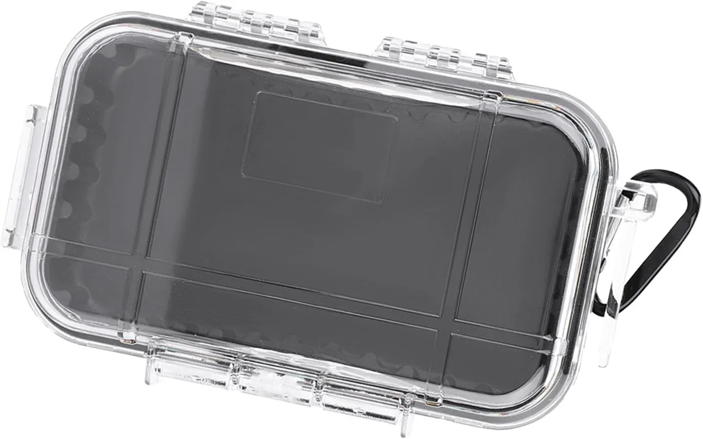 YOUTHINK Outdoor Storage Bag EDC Tool Box Airtight Storage Case Lightweight Transparent Airtight Earthquake Shockproof Outdoor Storage Box (Transparent)