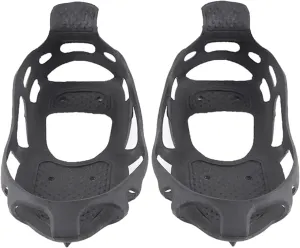 Yuhoo Ice Snow Traction Cleats Crampons, Climbing Anti Slip Spikes Grips Crampon, Safe Winter Ice Grippers Snow Traction Cleats for Hiking Fishing Climbing Walking Outdoor Sport(Size:M)