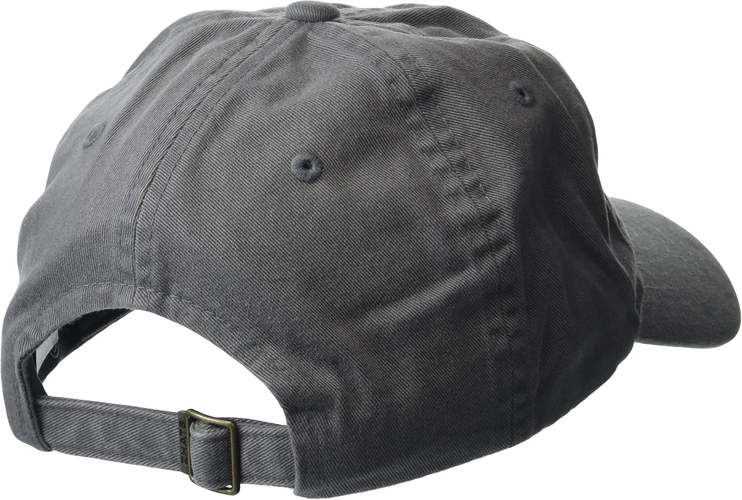 Zephyr Men's Adjustable Scholarship Hat Charcoal