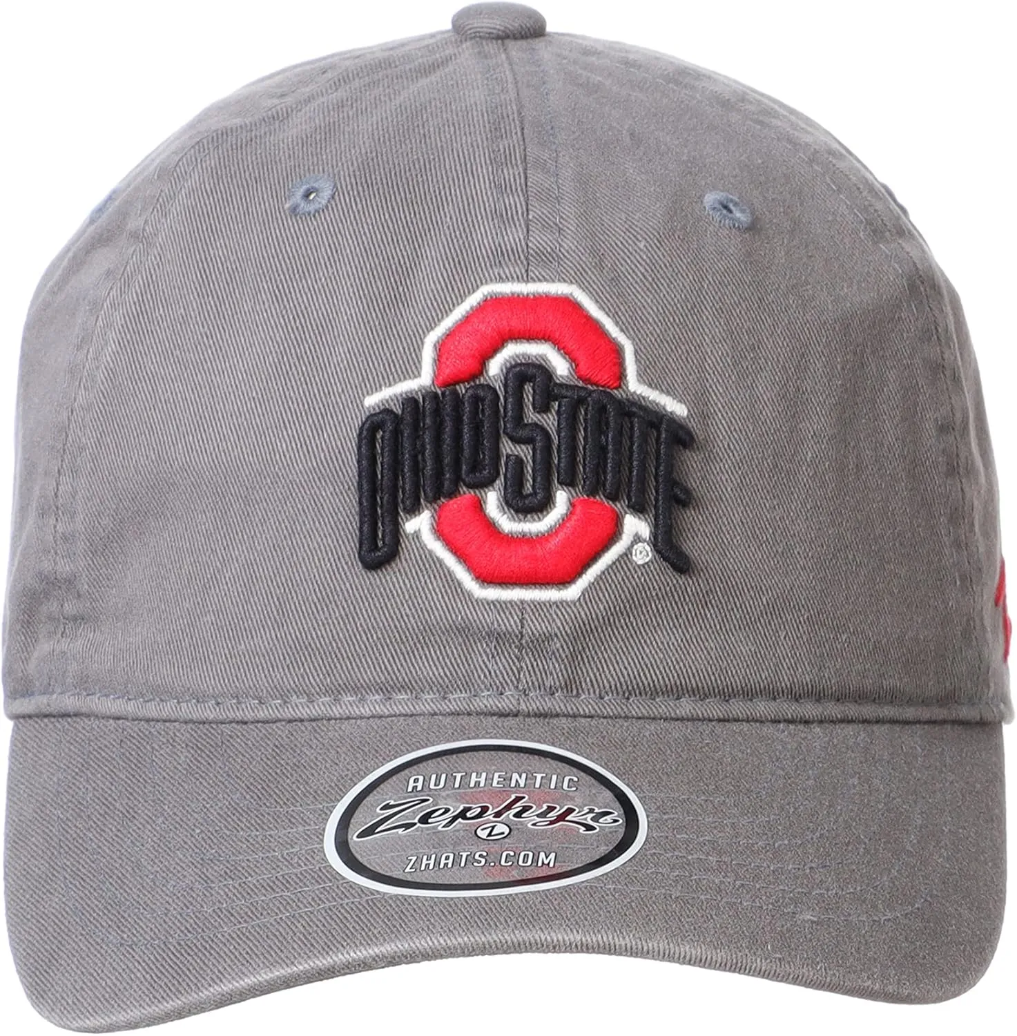 Zephyr Men's Adjustable Scholarship Hat Charcoal