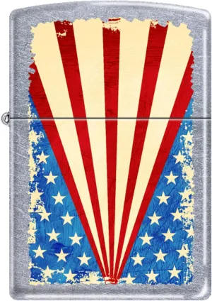 Zippo 2013N 207 Street Chrome-Grunge Flag
