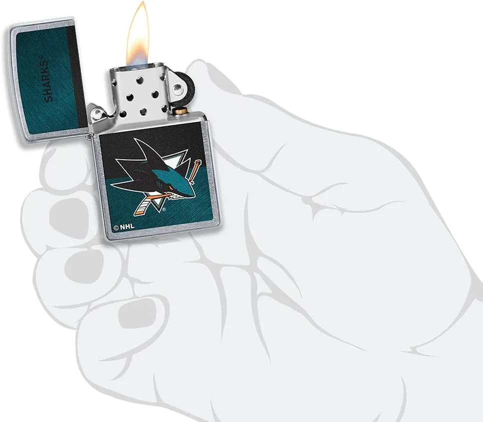 Zippo 2021 NHL Chrome Pocket Lighter