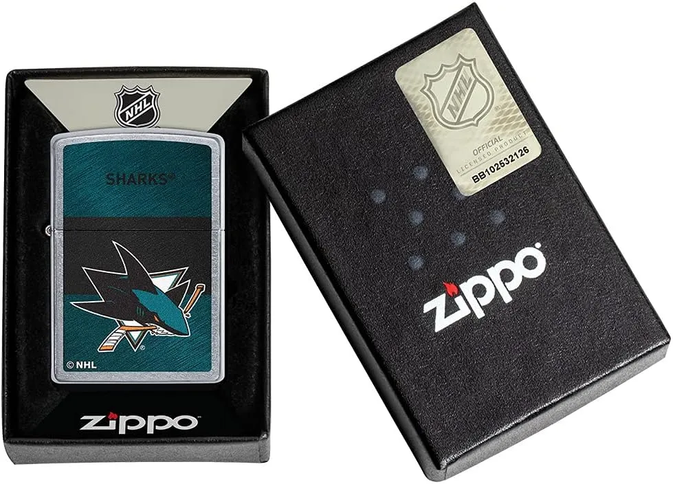 Zippo 2021 NHL Chrome Pocket Lighter