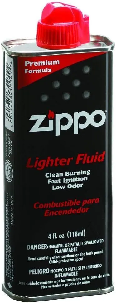Zippo All-in-One Kit with Brushed Brass Windproof Lighter