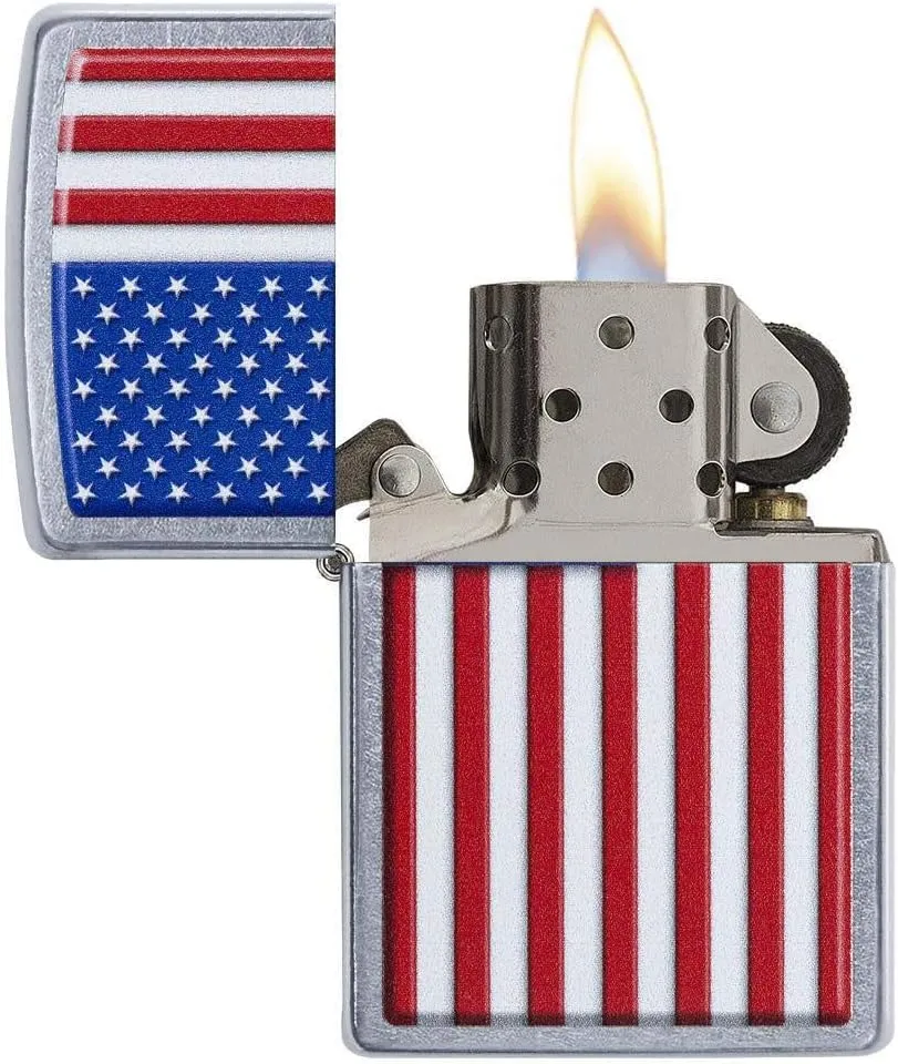 Zippo American Flag Lighters