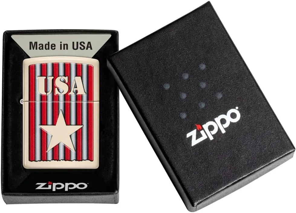 Zippo American Flag Lighters