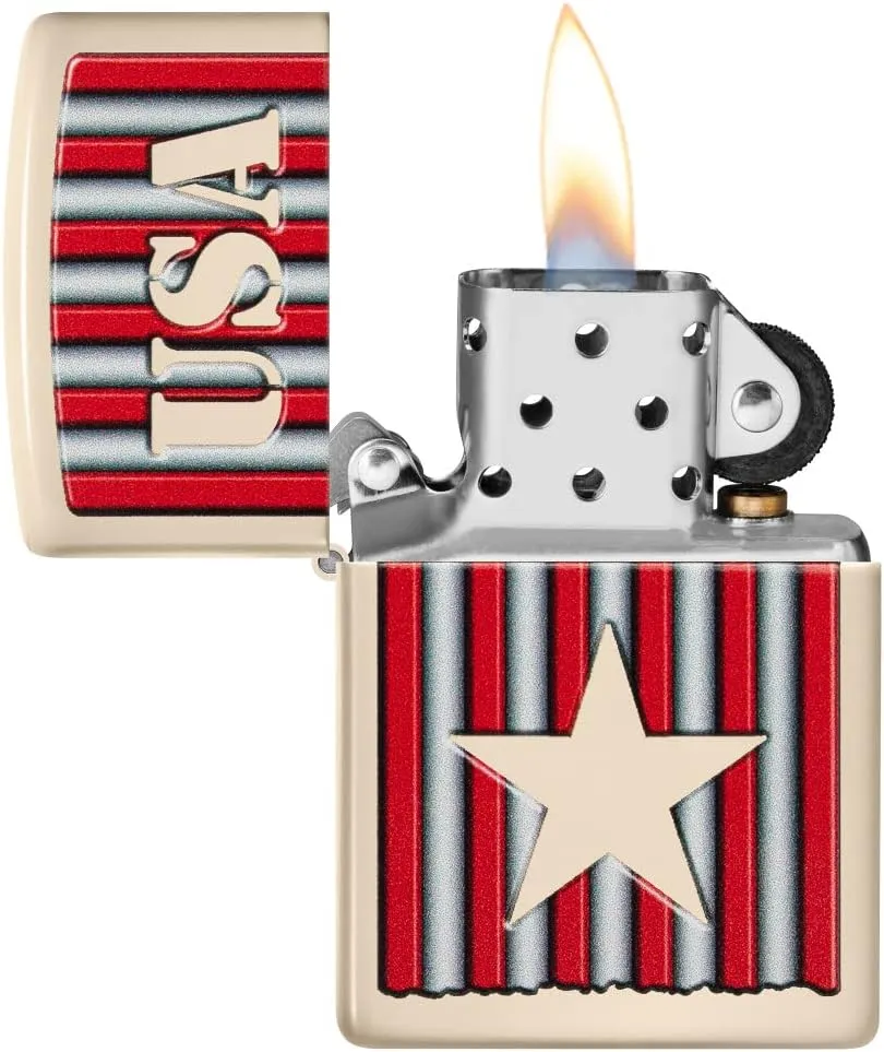 Zippo American Flag Lighters