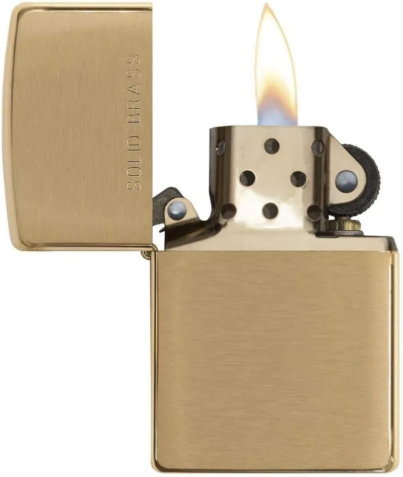 Zippo Brass Pocket Lighters