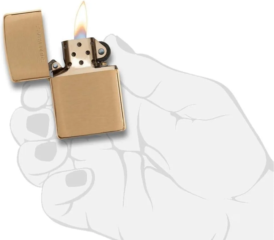 Zippo Brass Pocket Lighters