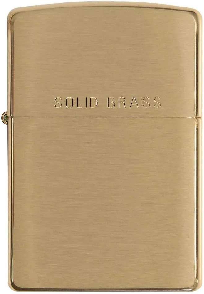 Zippo Brass Pocket Lighters