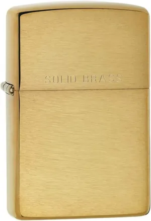 Zippo Brass Pocket Lighters