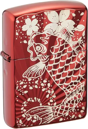 Zippo Carp & Cherry Blossoms 162KS-RD