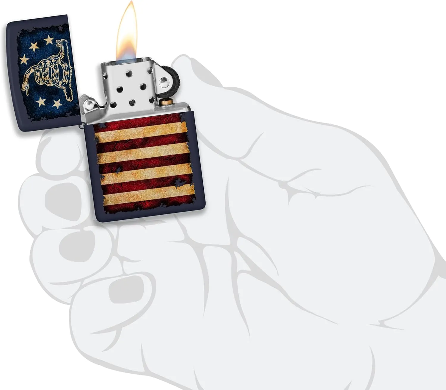 Zippo Don't Tread on Me Lighters
