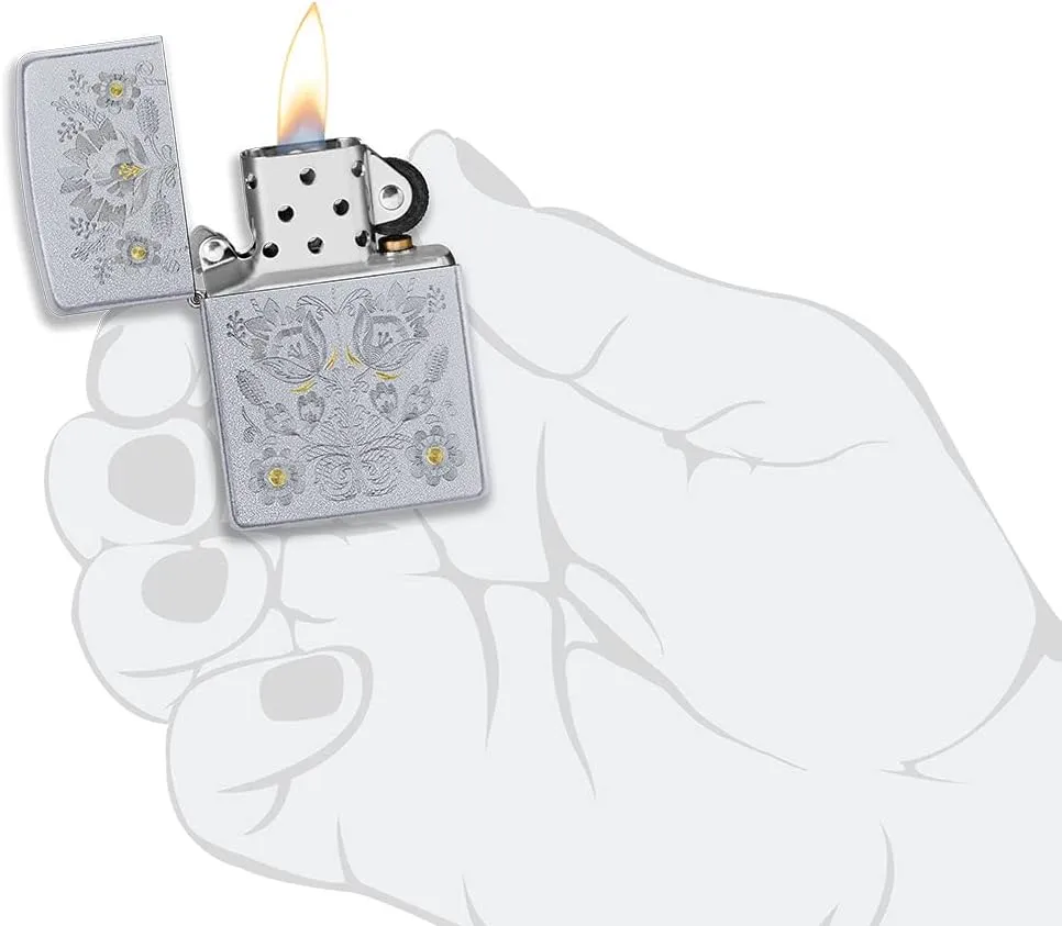Zippo Flower Lighters