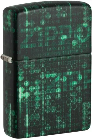 Zippo Glow in The Dark 540 Color Pattern Design Pocket Lighter
