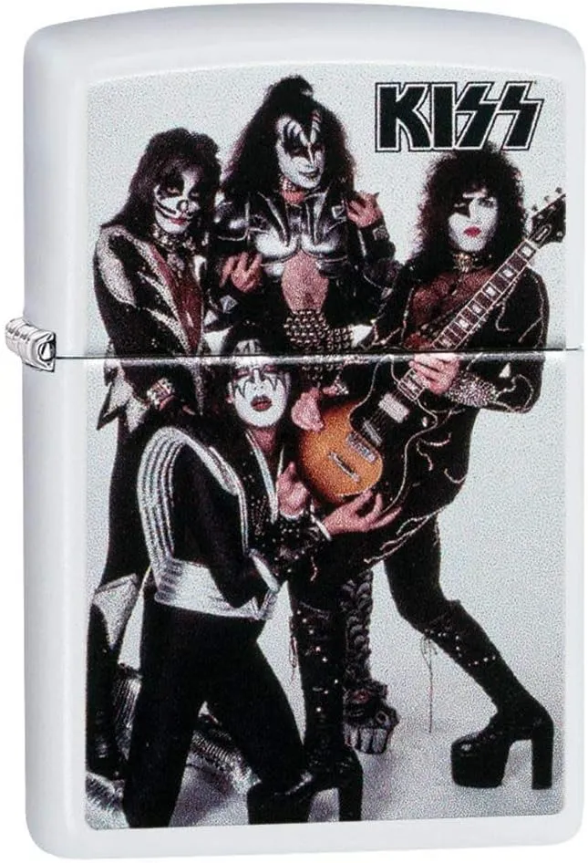 Zippo Kiss Pocket Lighter, White, One Size