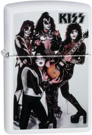 Zippo Kiss Pocket Lighter, White, One Size