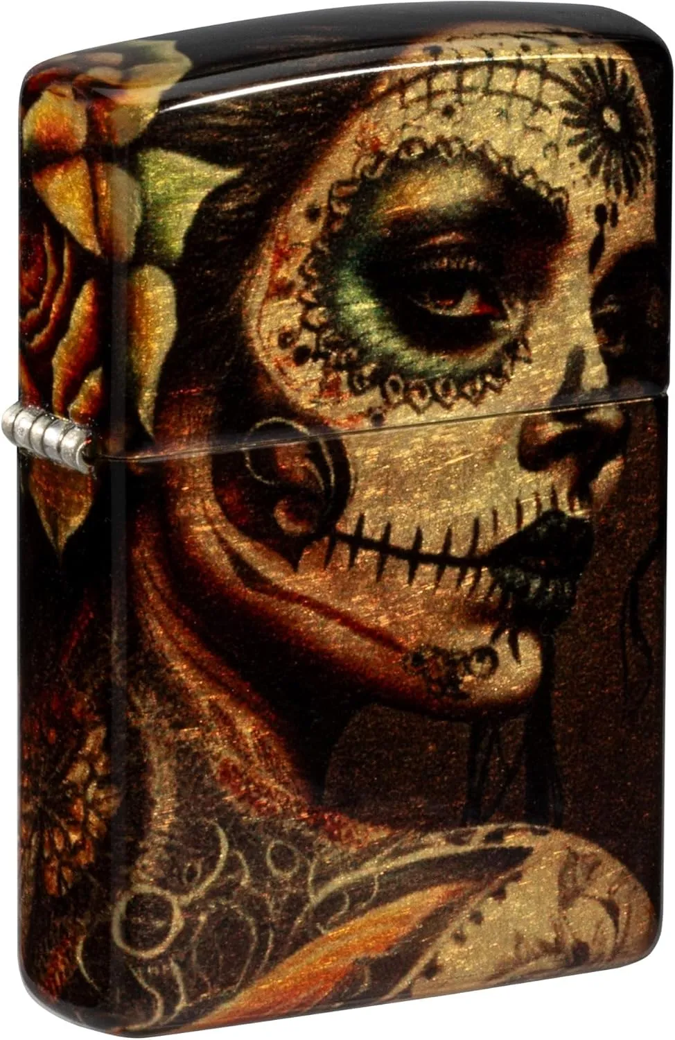Zippo Lighter: Day of The Dead, Sugar Skull Woman - 540 Fusion 81580