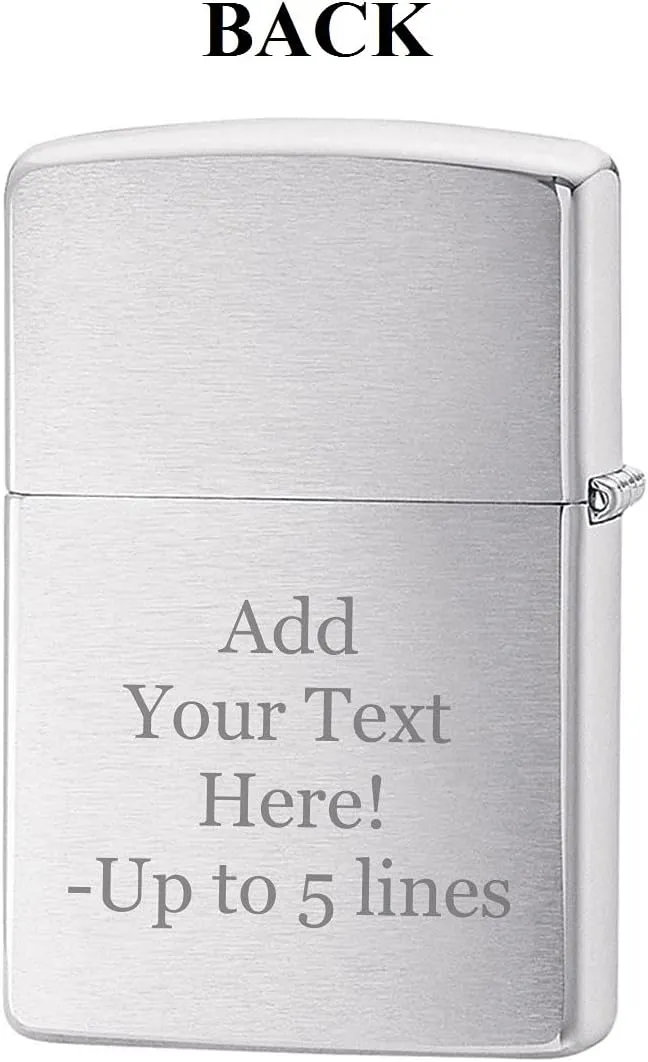 Zippo Lighter-Father and Son Happy Fathers Day Dad Fishing Windproof Lighter (Best Dad in The World Mustache Z5258)