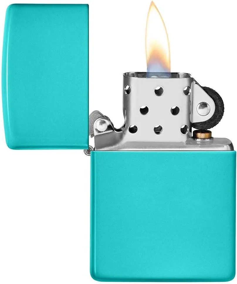 Zippo Lighter - Personalized Custom Message Engrave on Classic with Zippo Logo Windproof Lighter