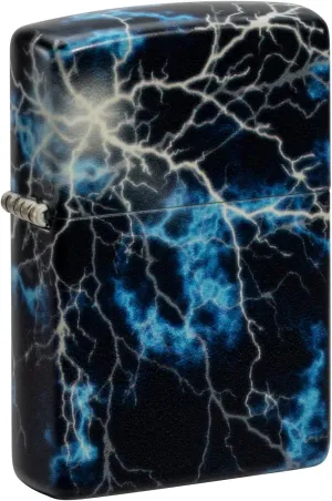 Zippo Lightning Design Glow in The Dark 540 Color Pocket Lighter