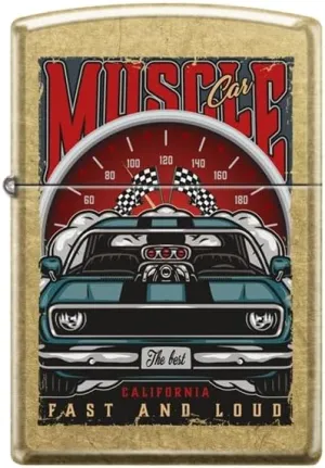 Zippo Muscle Car Pocket Lighter