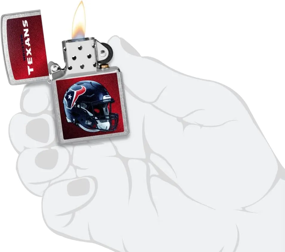 Zippo NFL Helmet Street Chrome Pocket Lighter