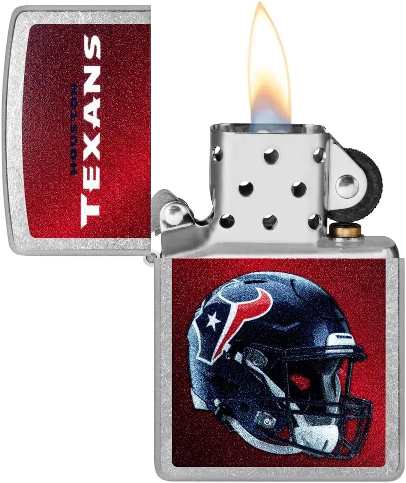 Zippo NFL Helmet Street Chrome Pocket Lighter