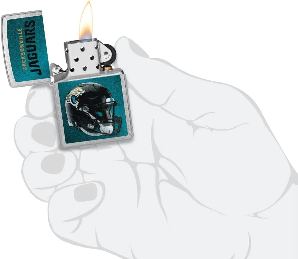 Zippo NFL Helmet Street Chrome Pocket Lighter