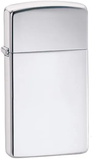 Zippo Slim High Polish Chrome Pocket Lighter