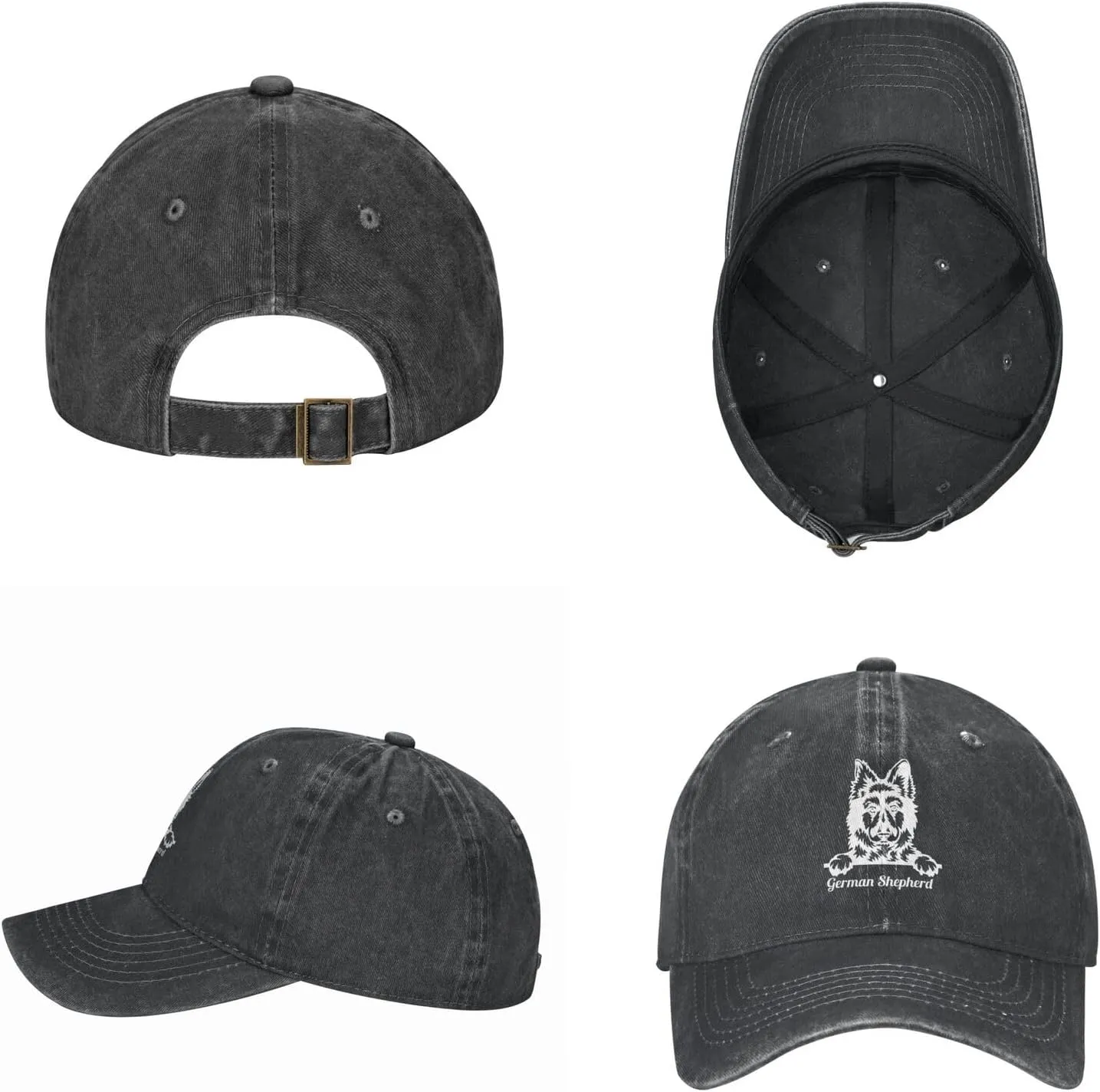 Zwergschnauzer Dog Look Baseball Cap Golf Dad Hat Adjustable Original Classic Low Profile Cotton Hat Men Women