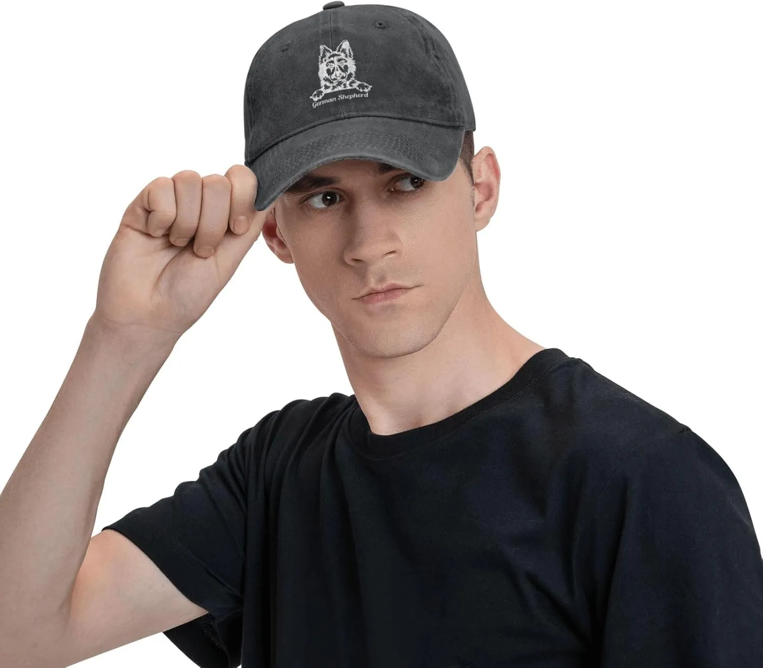 Zwergschnauzer Dog Look Baseball Cap Golf Dad Hat Adjustable Original Classic Low Profile Cotton Hat Men Women